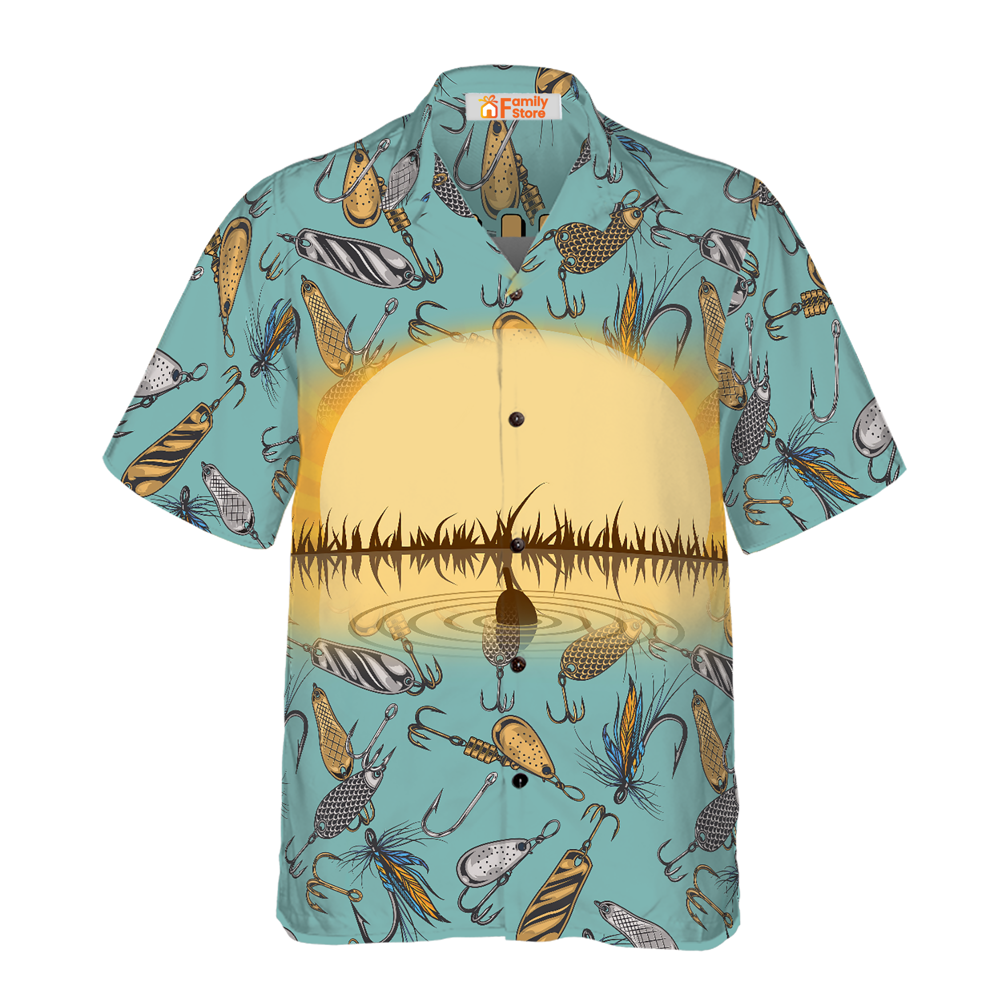 When Nothing Is Going Right Go Fishing Hawaiian Shirt