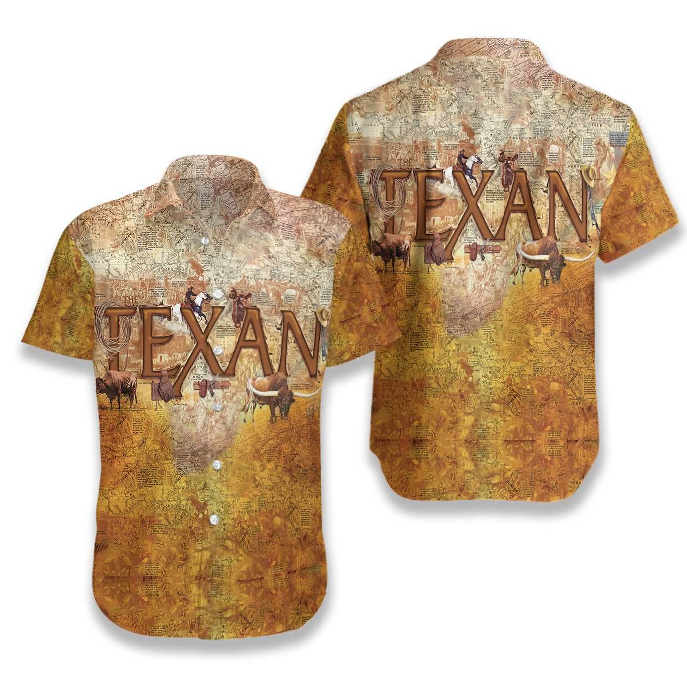 What Makes A Texan Ez15 0311 Hawaiian Shirt