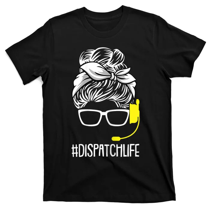 Womens Dispatch Life 911 Thin Gold Line Operator Unisex Shirt