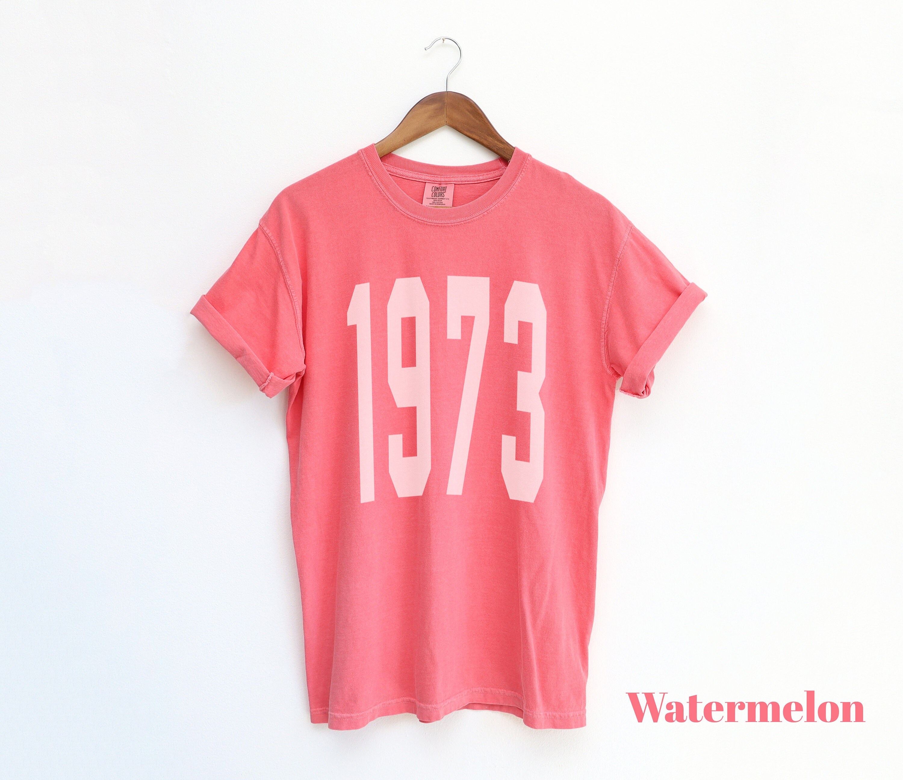 1973 Comfort Colors Tshirt Roe v Wade Shirt Pro Choice Shirt My Body My Choice When Injustice Becomes Law Feminist Shirt Womens Rights Shirt