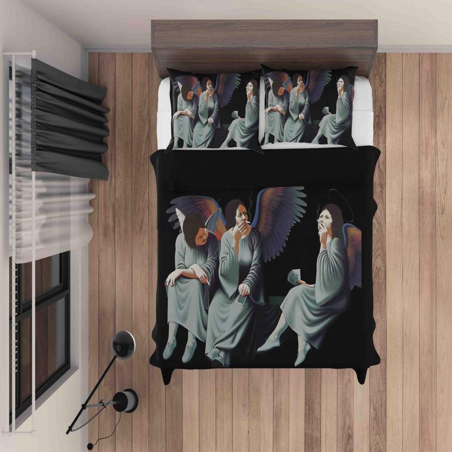 3D Black Sabbath Quilt Cover Set Bedding Set Duvet Cover Pillowcases SF37