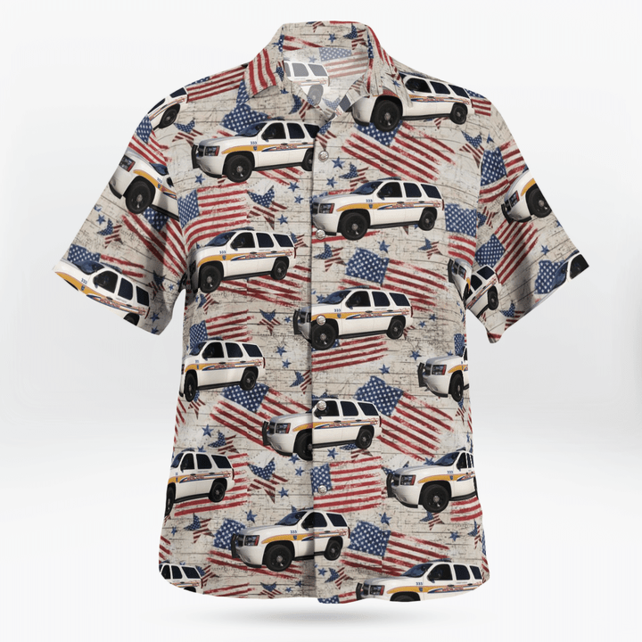 Westwego, Louisiana, Westwego Police Department, 4Th Of July Hawaiian Shirt