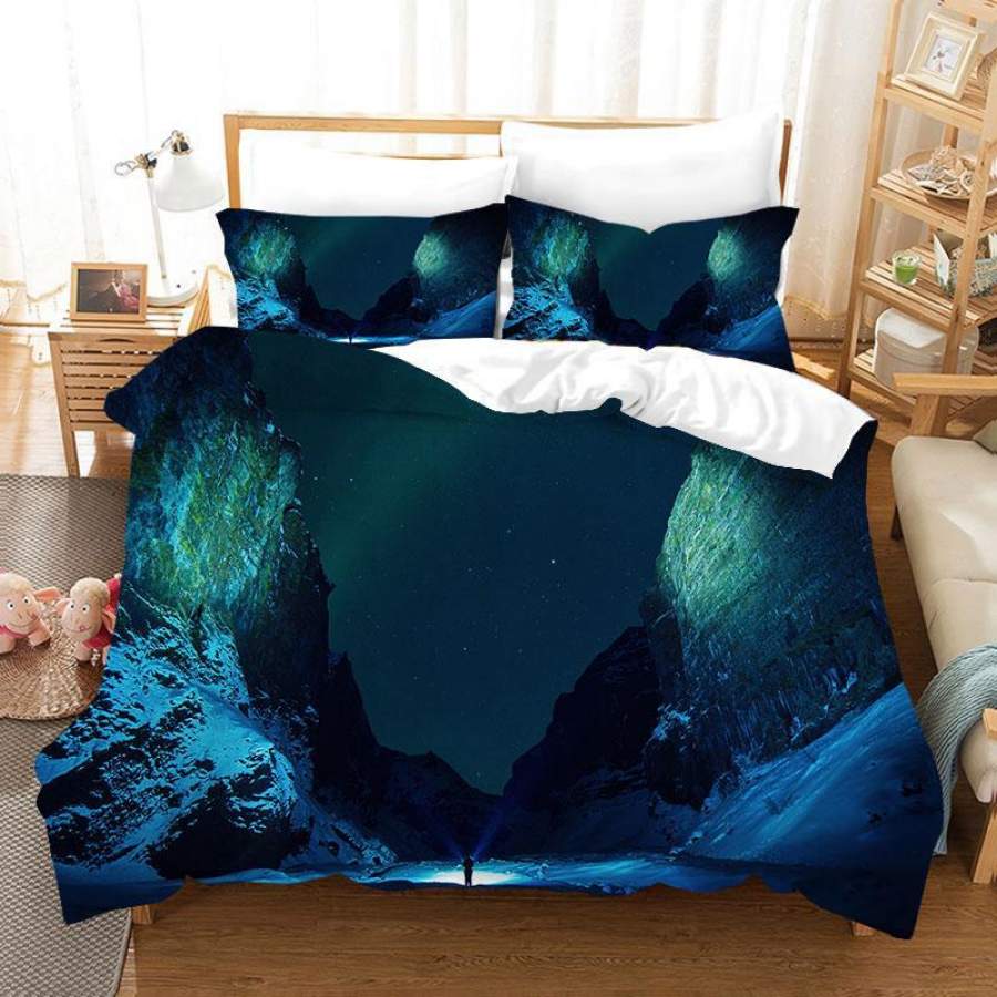 3D  Qurora  Jigsaw  Quilt Cover Set Bedding Set Duvet Cover Pillowcases  D02 ZY