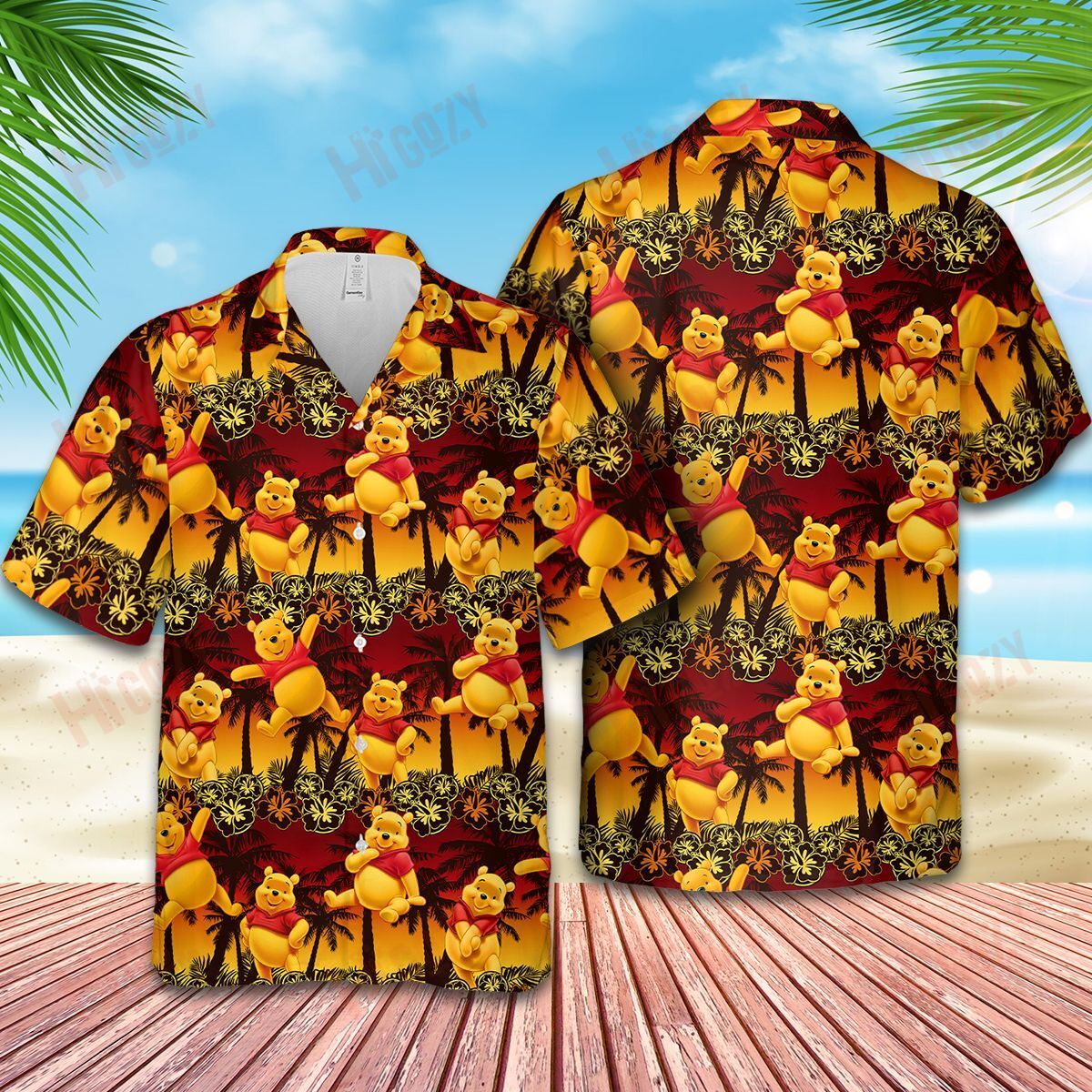 Winnie-The-Pooh Hawaiian Shirt