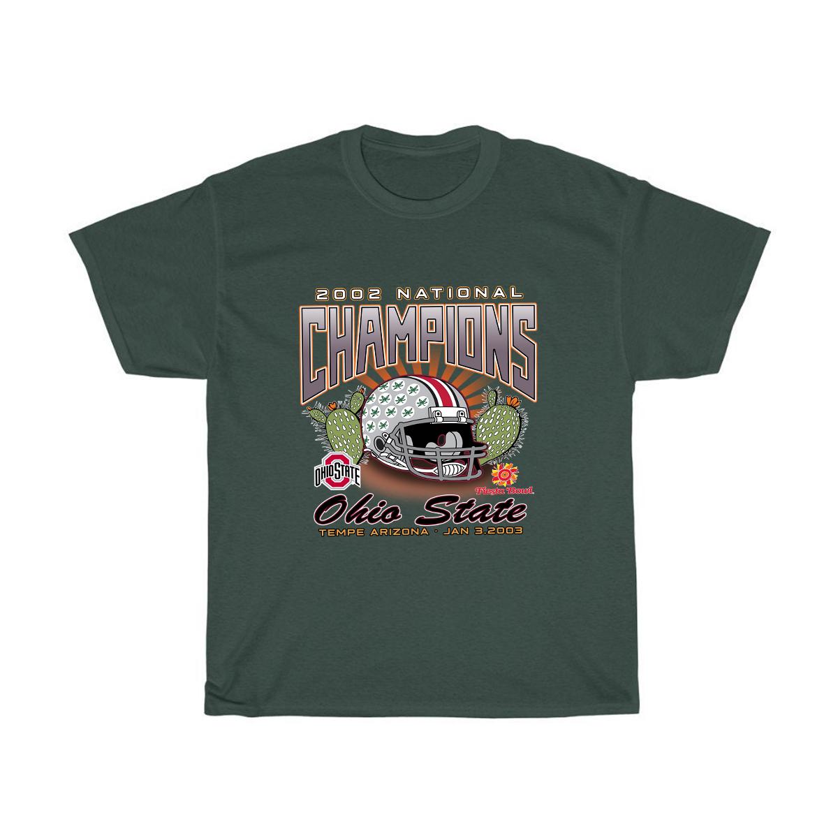 2002 NCAA NATIONAL CHAMPIONS OHIO STATE BUCKEYES, Unique Knitwear, Distinctive Designs, Shirt Outfit Idea