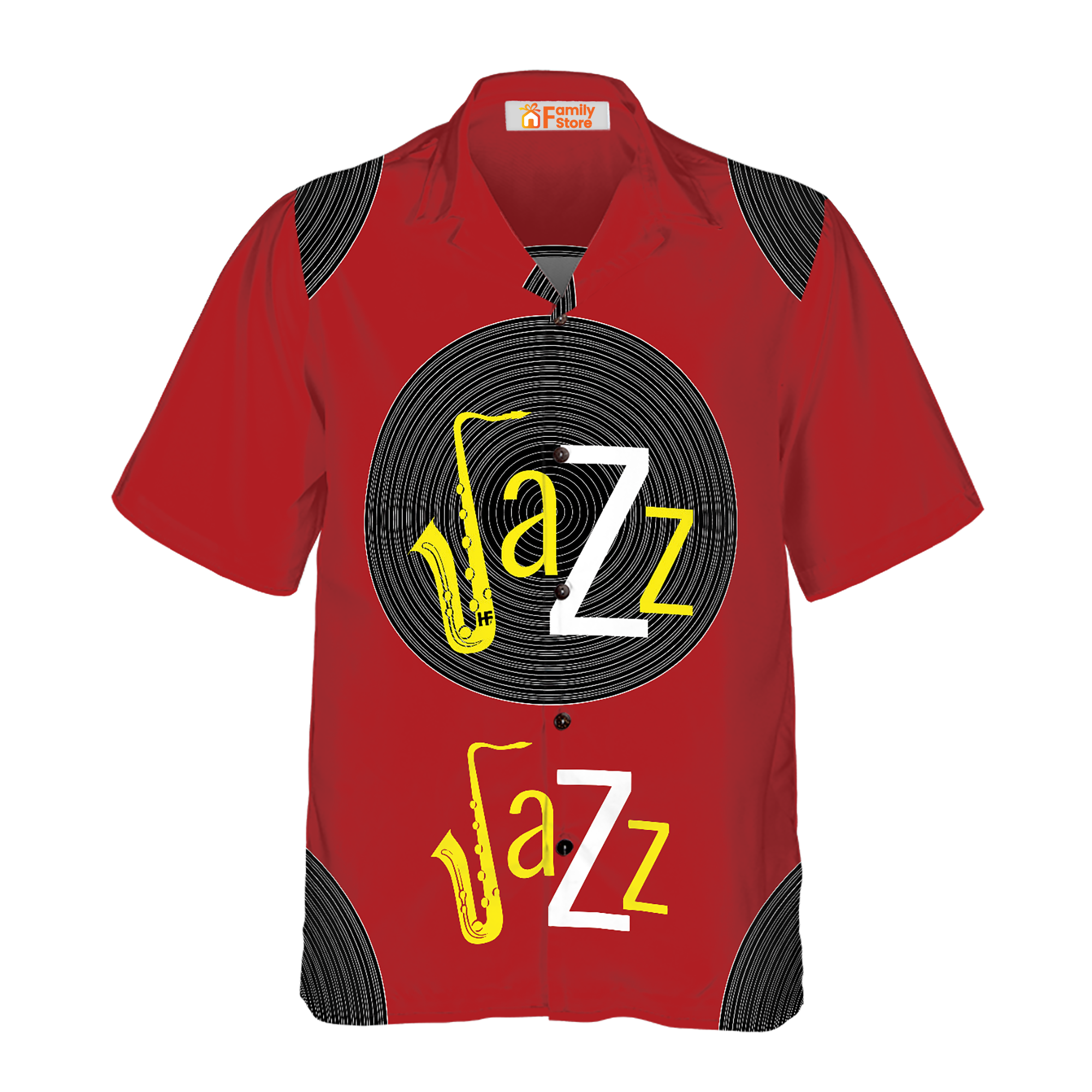 World Of Jazz Shirt For Men Hawaiian Shirt