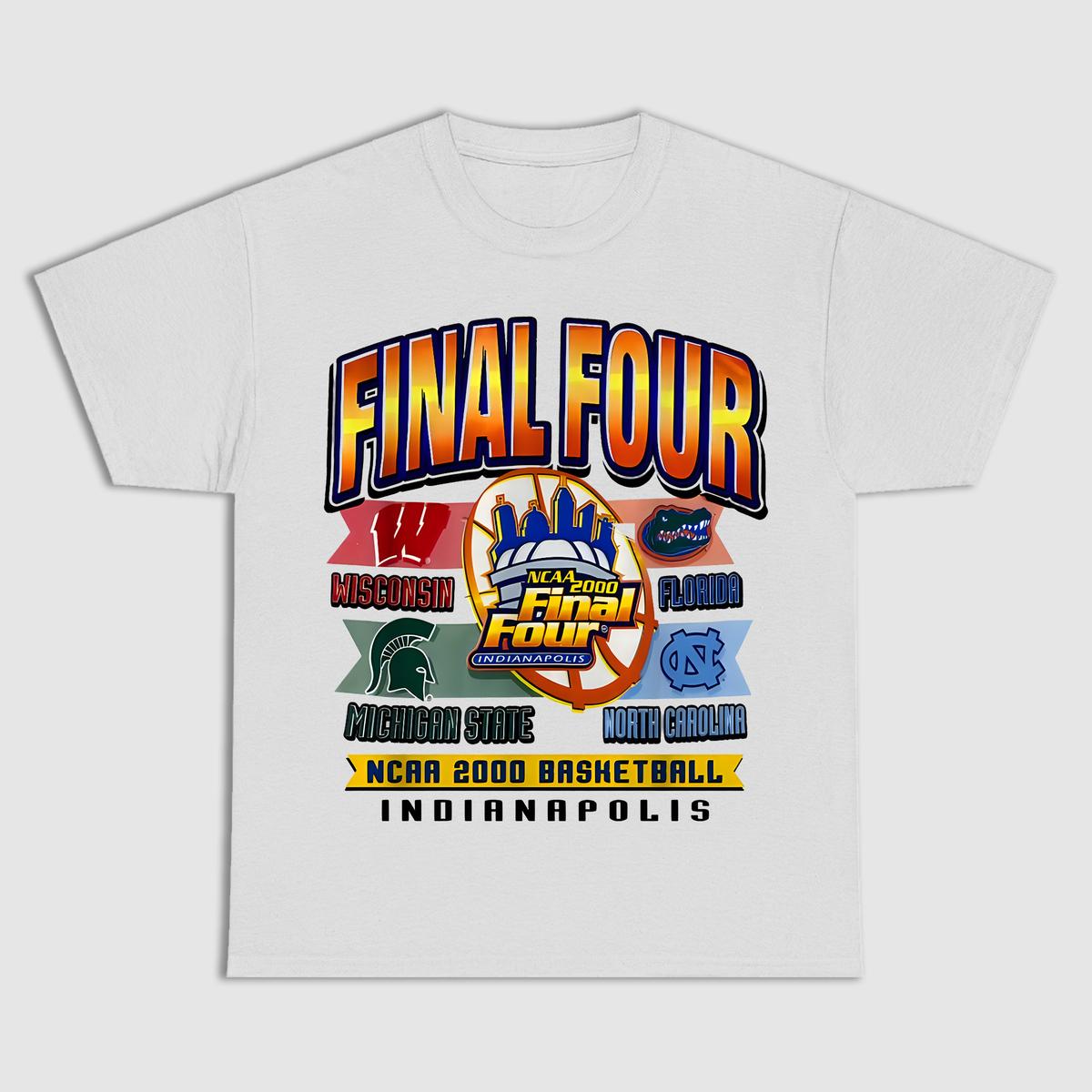 2000 NCAA Final Four Vintage Shirt, graphic vintage sports tees summer shirts for men, Shirt Outfit Idea