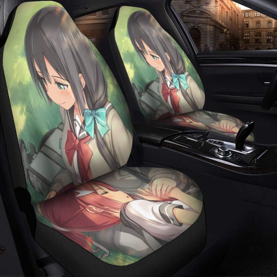 Yuuki Yuuna Wa Yuusha De Aru Anime Car Seat Covers