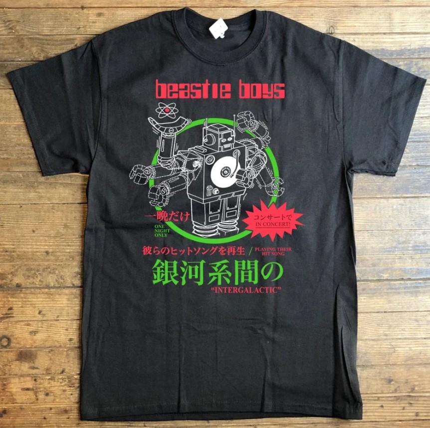 1998 Beastie Boys Intergalactic Beastie Boys In Concert Tee Shirt Outfit, Shirt Outfit Idea