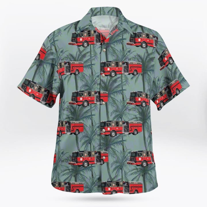 Yaphank Fire Department, Yaphank, New York Hawaiian Shirt