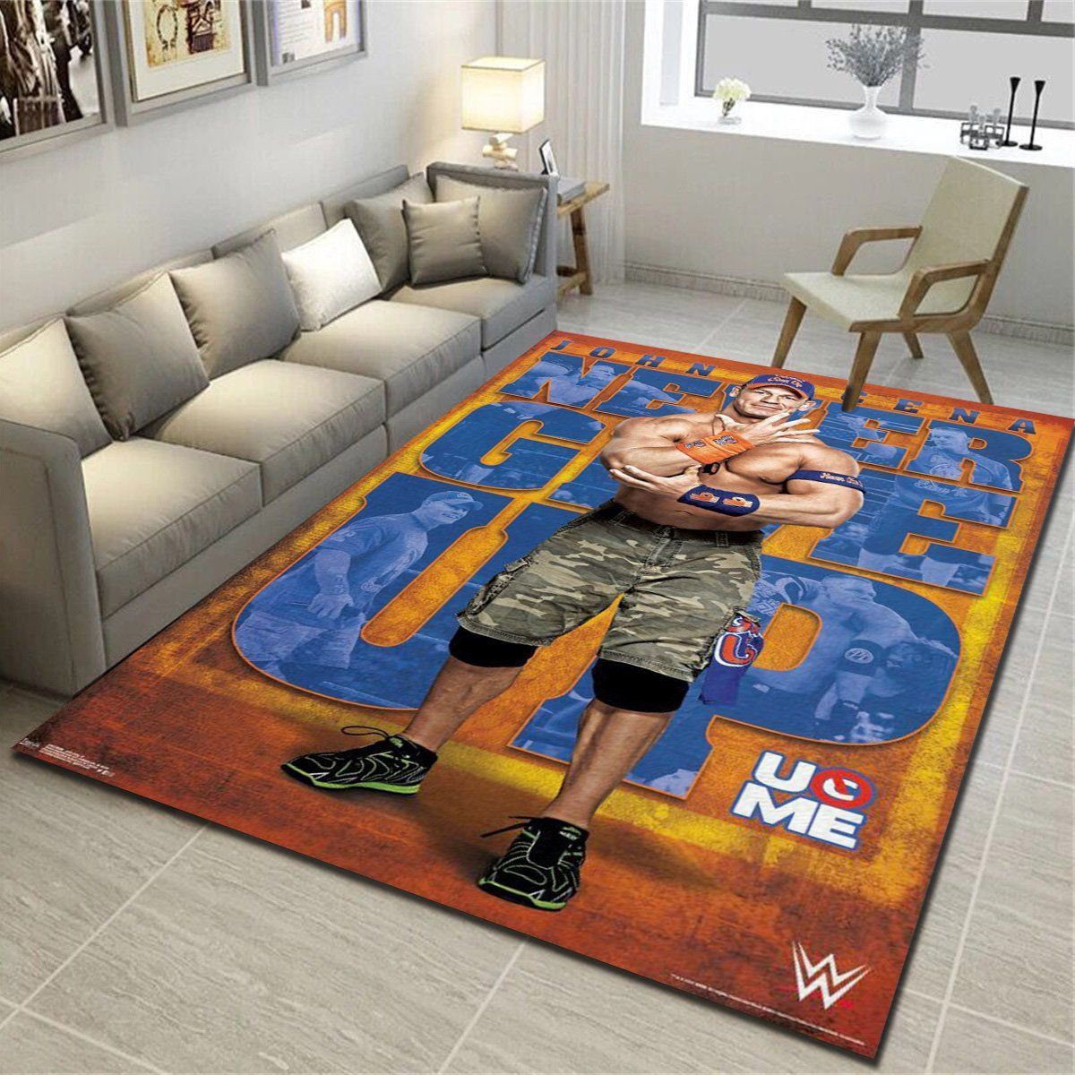 Wwe John Cena  Rugs, Living Room Bedroom Carpet