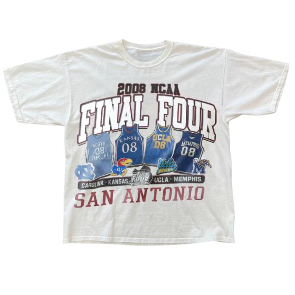 2008 NCAA Final Four T-shirt, San Antonio Vintage Graphic tees, Shirt Outfit Idea