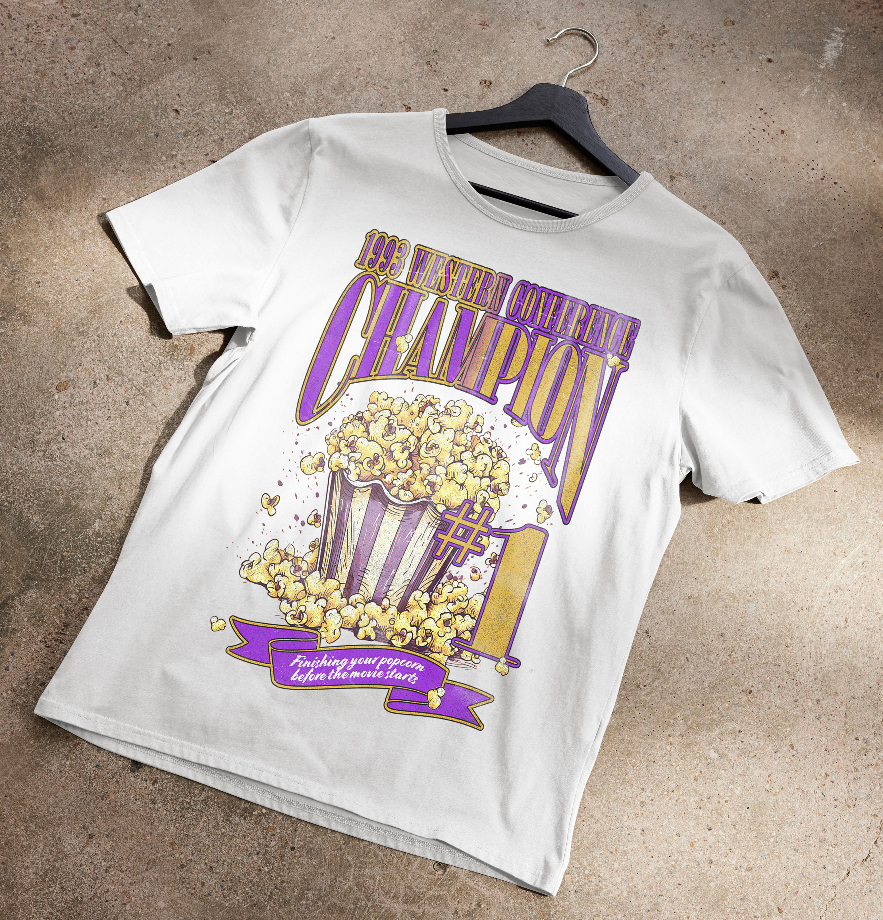 World Champion Popcorn Eater T-Shirt