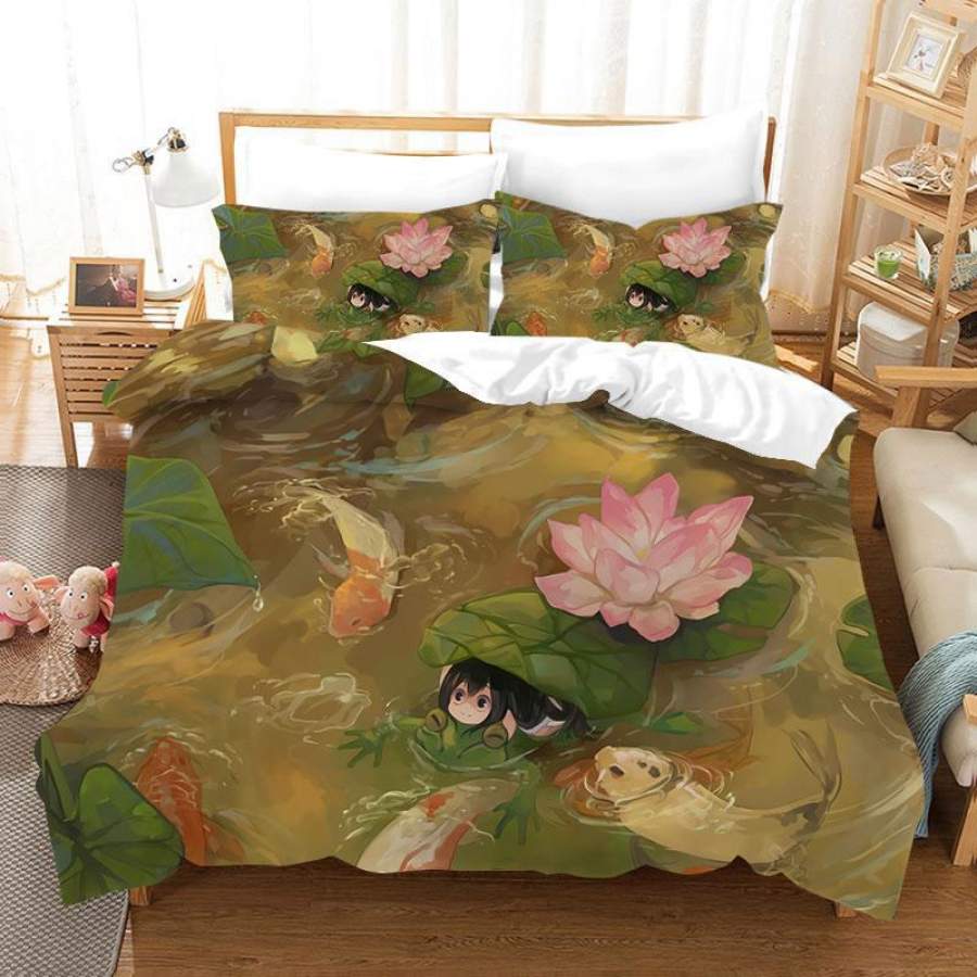 3D Animation Scene Quilt Cover Set Bedding Set Duvet Cover Pillowcases A230 LQH